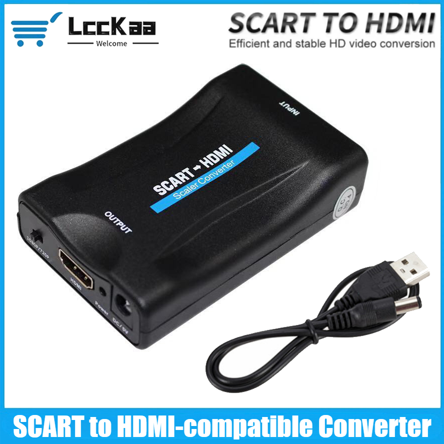 Scart To Hdmi - SCART-HDMI 호환 변환기 1080P 비디오 오디오