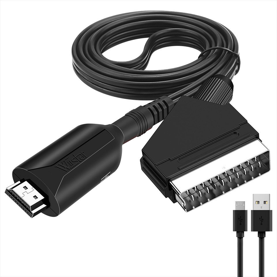 Scart To Hdmi - 1080P HD HDMI 호환 SCART 비디오