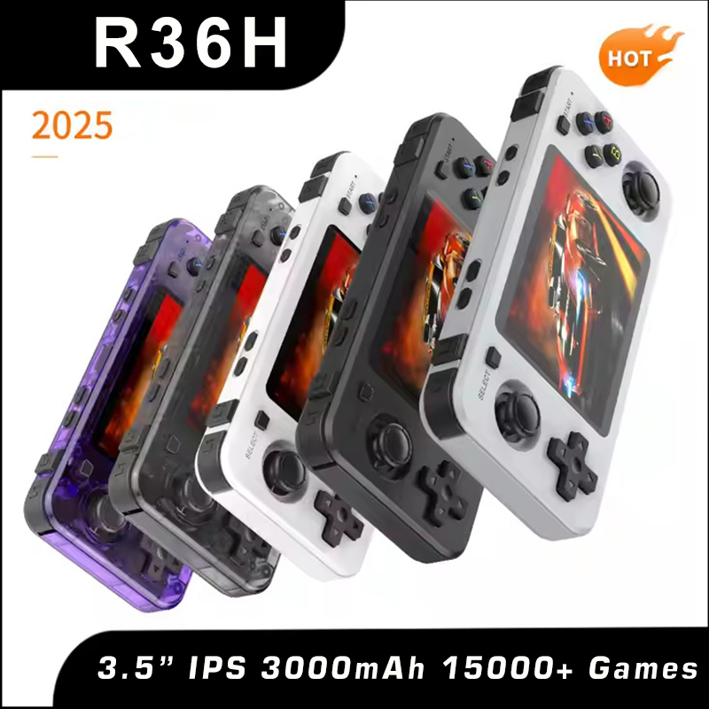 Retro Gaming Kiosk - 새로운 R36H 레트로 핸드 헬드 콘솔