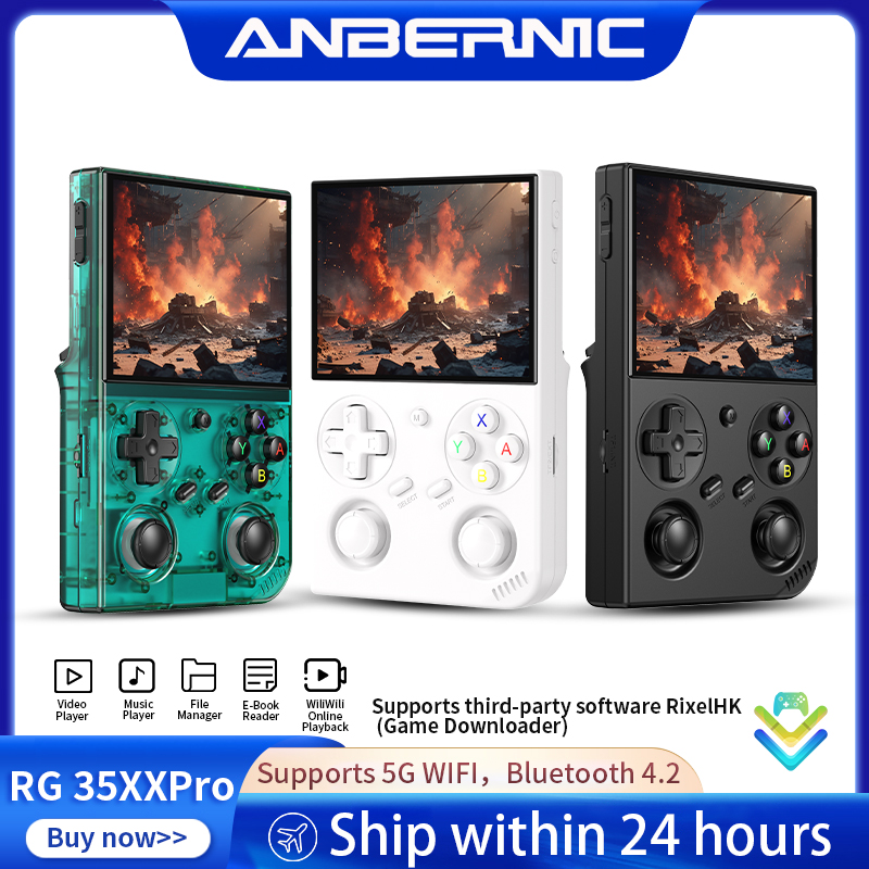 Retro Gaming Kiosk - 안베르닉 RG 35XXPro 레트로 휴대용 게임