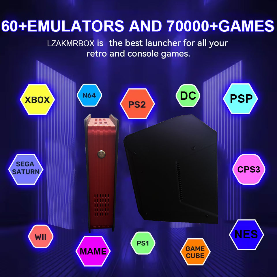 PS2/PSP/WII/N64/DC/SS 용 1T 듀얼  - Retro Gaming Kiosk 리뷰 및 가격