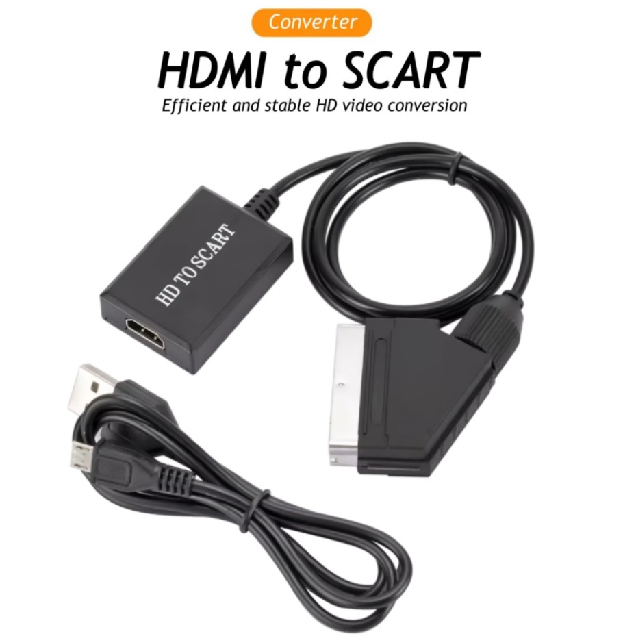 스카트 비디오 및 오디오 증폭기 어댑터, HD TV D - Scart To Hdmi 리뷰 및 가격