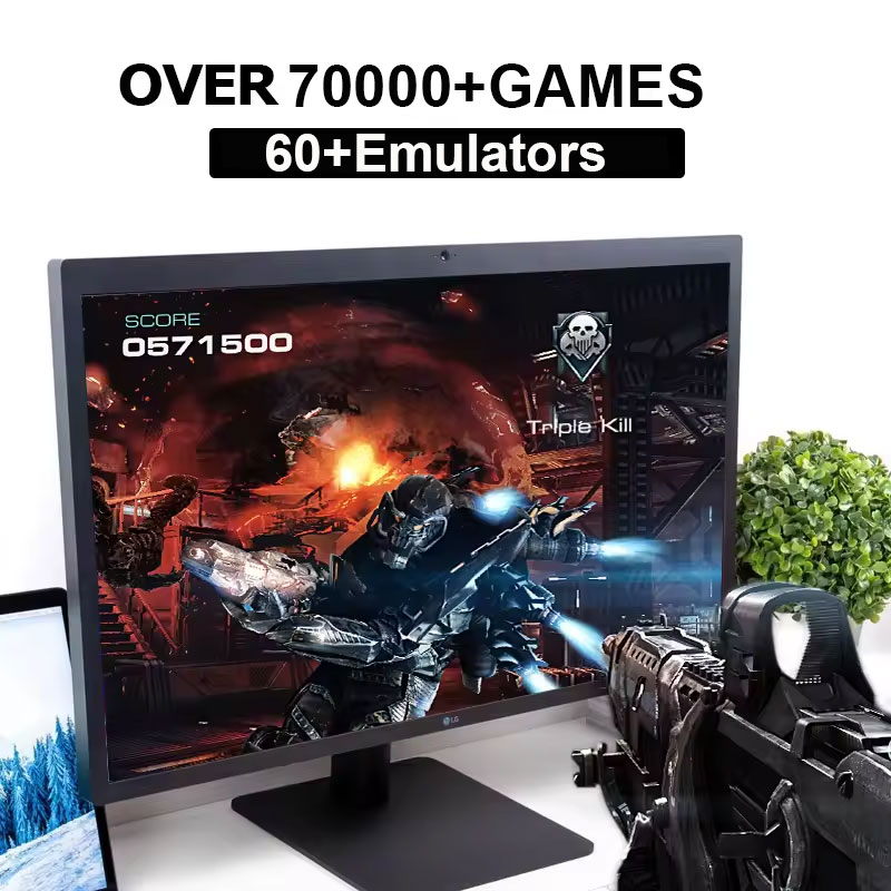 새로운 M88 레트로 게임 콘솔 4K HD 내장 게임  - Retro Gaming Kiosk 리뷰 및 가격
