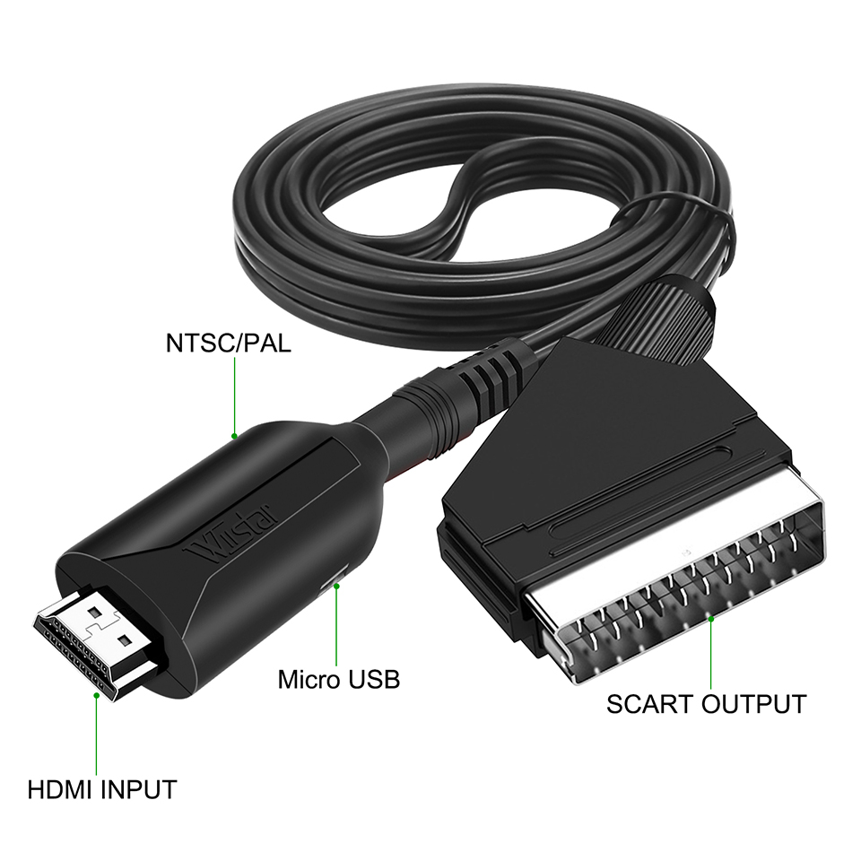 HDMI-SCART 케이블 변환기, HDMI in Sc - Scart To Hdmi 리뷰 및 가격