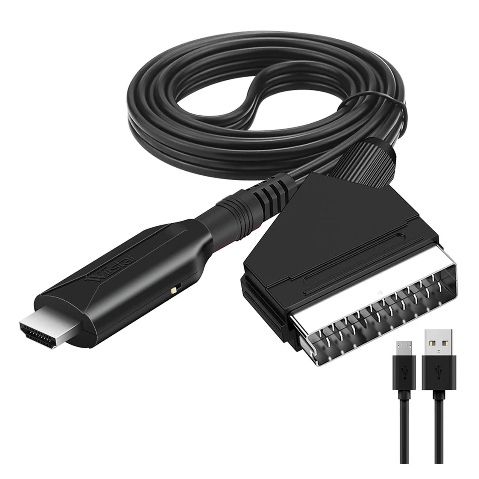 SCART-HDMI 변환 케이블 비디오 및 오디오 어댑 - Scart To Hdmi 리뷰 및 가격