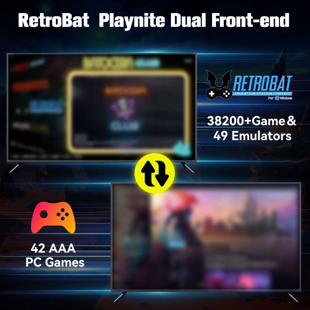 Retrobat&Playnite 시스템 HDD 레트로  - Retro Gaming Kiosk 리뷰 및 가격