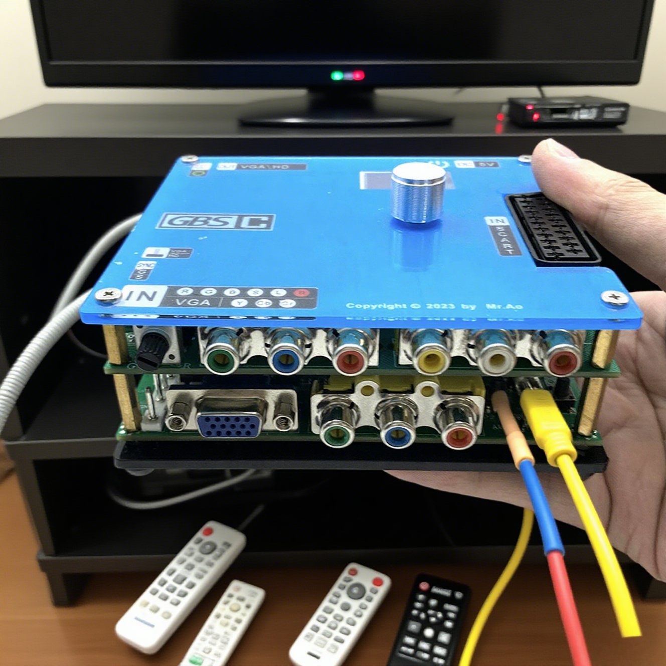GBS 제어 비디오 게임 신호 변환기 LCD 화면 VG - Scart To Hdmi 리뷰 및 가격