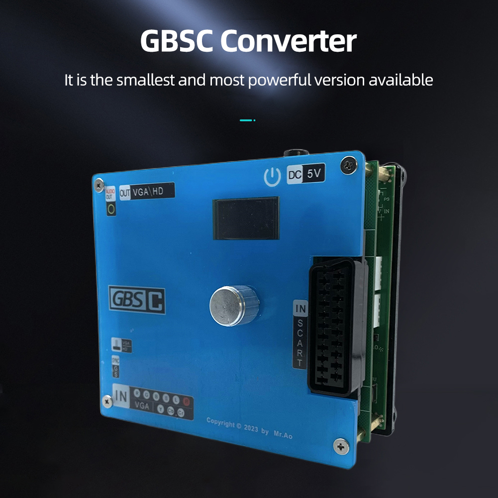 GBS 제어 비디오 게임 신호 변환기 LCD 화면 VG - Scart To Hdmi 리뷰 및 가격
