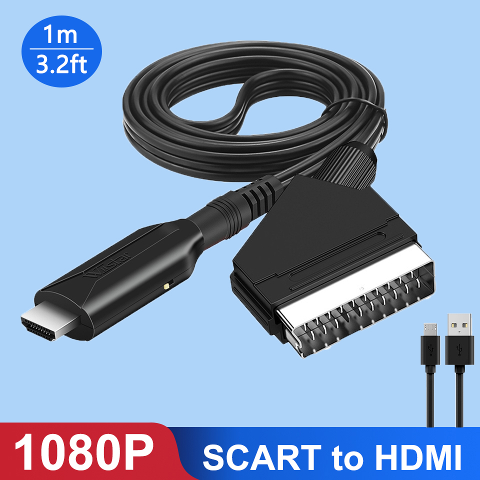 Scart-HDMI 변환기 1080P 비디오 오디오 어 - Scart To Hdmi 리뷰 및 가격