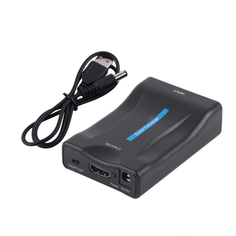 스카트에서 HDMI로 오디오 비디오 변환기 스케일러 어 - Scart To Hdmi 리뷰 및 가격