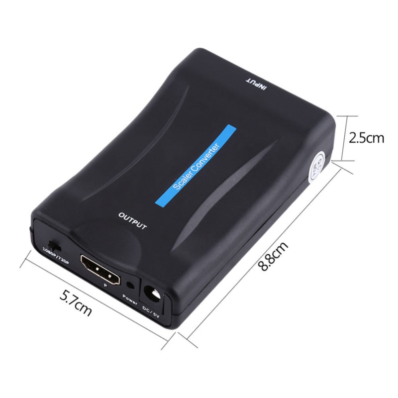 스카트에서 HDMI로 오디오 비디오 변환기 스케일러 어 - Scart To Hdmi 리뷰 및 가격