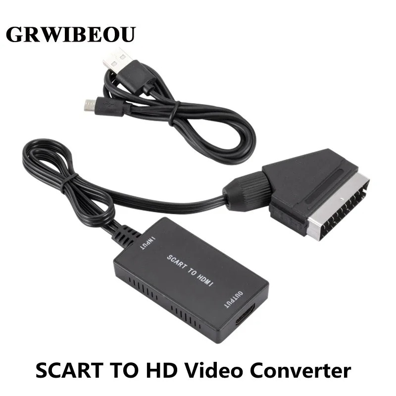 SCART-HDMI 호환 변환기(케이블 포함) 1080 - Scart To Hdmi 리뷰 및 가격
