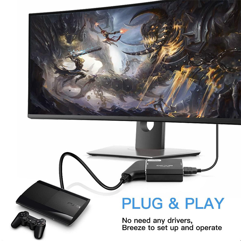 1080P 스카트-HDMI 변환기 720P SCART  - Scart To Hdmi 리뷰 및 가격